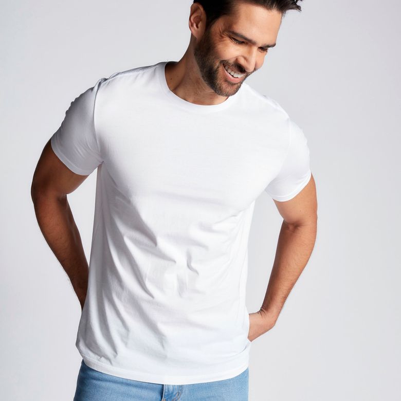 Camiseta Malha Masculina Branca T-shirt Book VT-001/5