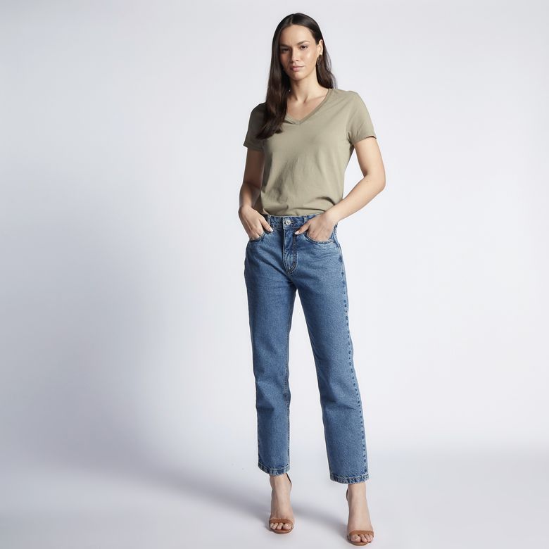 Calça Jeans Feminina Mom INV-984/1