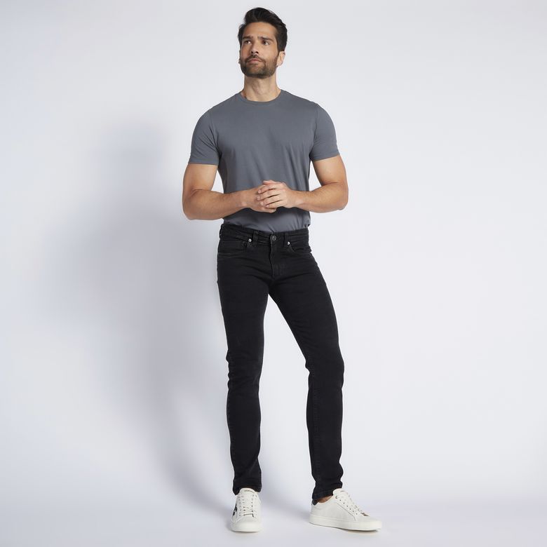 Calça Jeans Masculina Skinny Elastano Cintura Baixa PB-006