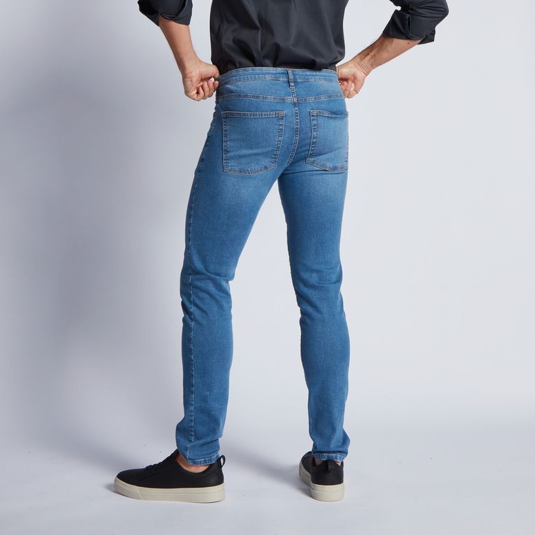 Calça Jeans Masculina Skinny Elastano PB-002