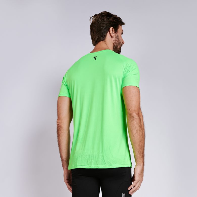 Camisa Raglan Poliamida Marçal Sports Verde CM010